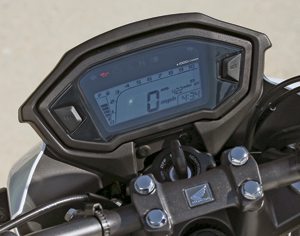 2014 Honda CB500F Instrumentation