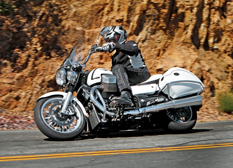 The Moto Guzzi California 1400 Touring.
