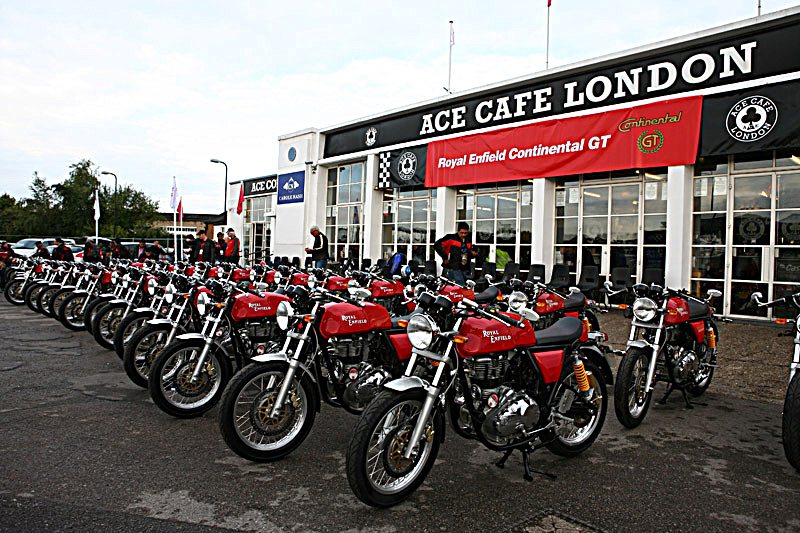 2014 Royal Enfield Continental GT Ace Cafe
