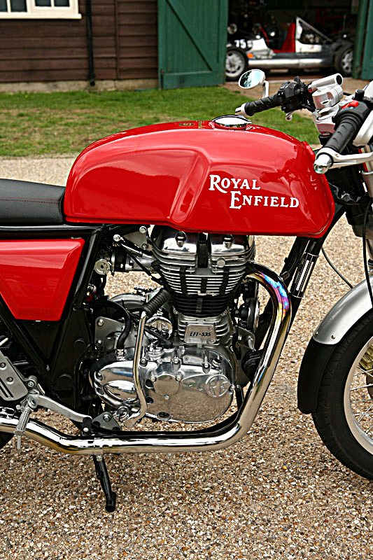 2014 Royal Enfield Continental GT engine