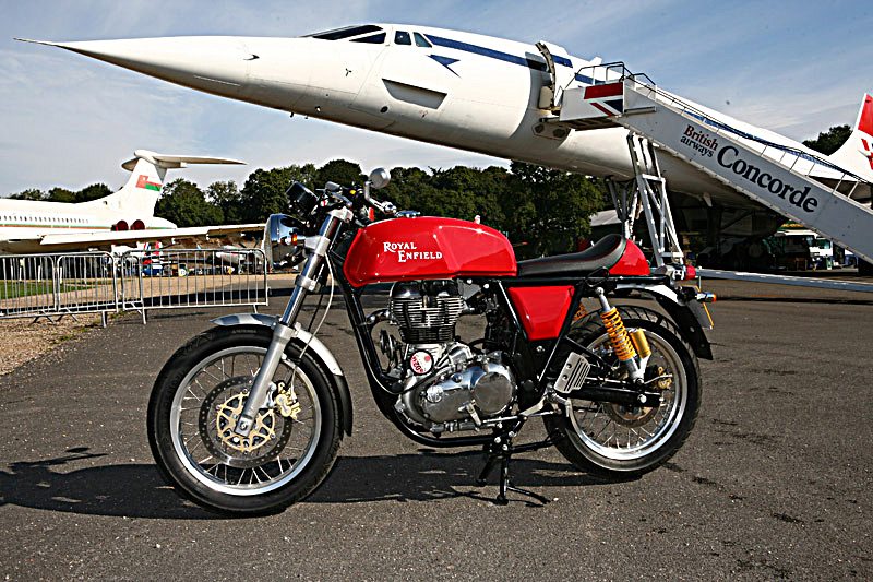 2014 Royal Enfield Continental GT with Concorde