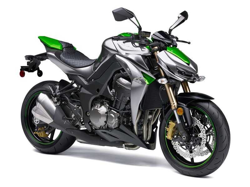 Styling of the 2014 Kawasaki Z1000 uses the "Sugomi" approach to design.