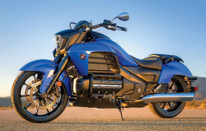 The 2014 Honda Gold Wing Valkyrie has more modern styling than the traditional cruiser look of its predecessor.