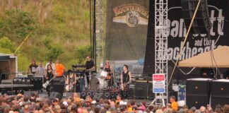 Joan Jett and the Blackhearts rock the main stage at Mylan Park