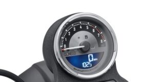 Harley-Davidson Combination Digital Speedometer/Analog Tachometer