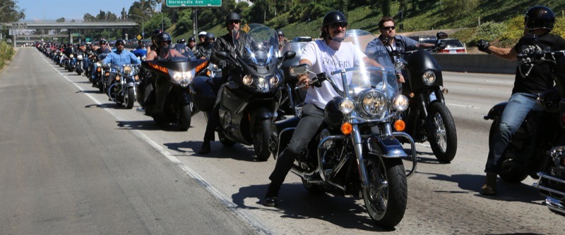 3rd annual Boot Ride with the Sons of Anarchy