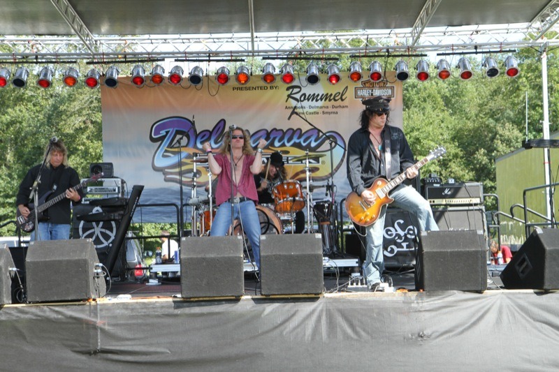 Kashmir, a Led Zeppelin tribute band, was a crowd favorite at Winter Place Park
