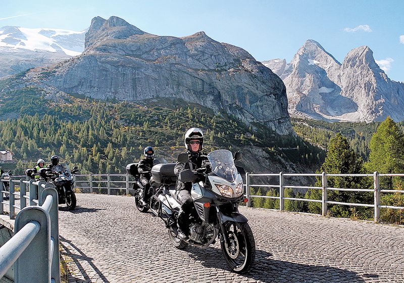 Alps motorcycle travel