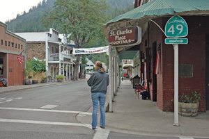 downtown Downieville