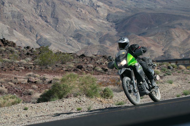 Stiffer suspension and a new seat have transformed Kawasaki's venerable KLR650.