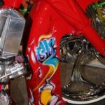 2014 Sturgis Brown High School Legends Ride auction bike