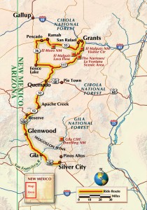 New Mexico Ride Map