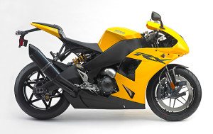 The EBR 1190RX is Erik Buell Racing's first full-scale production model.