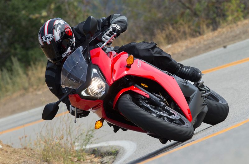 The all-new Honda CBR650F is powered by a liquid-cooled 649cc in-line four and fills the gap between Honda's entry-level and high-end sportbikes.