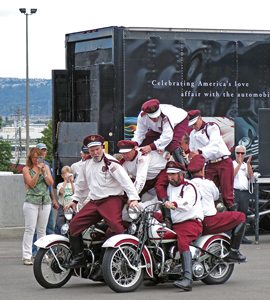 Seattle Cossacks Motorcycle Stunt and Drill Team