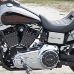 With foot controls shoved 2" forward, a long-legged rider has finally found his comfort zone for longer rides