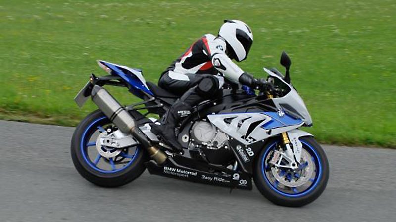 BMW Motorrad ABS Pro in the BMW HP4