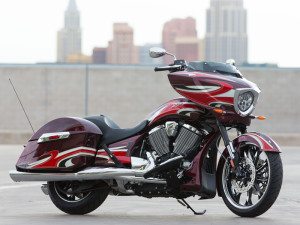 2015 Victory Magnum in Ness Midnight Cherry.