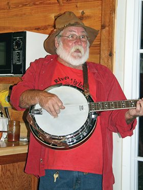 Sweet and bawdy banjo  tunes were this  gentleman’s specialty.