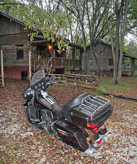 rustic cabins near Gilbert, Arkansas