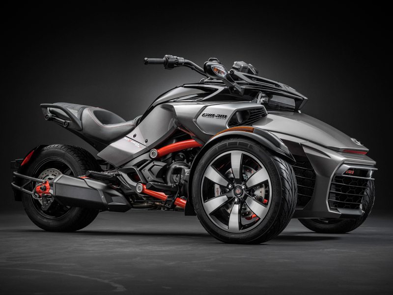 2015 Can-Am Spyder F3-S in Cam-Am Red Solid Gloss/Steel Black Metallic
