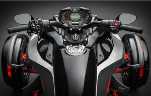 The new UFit system allows riders to adjust handlebar and footpeg position. 