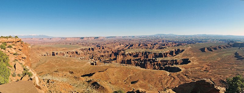 Grand View Point at Canyonlands National Park