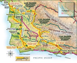 California route map