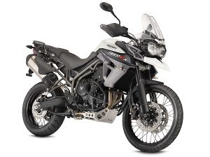2015 Triumph Tiger 800 XCx in Crystal White