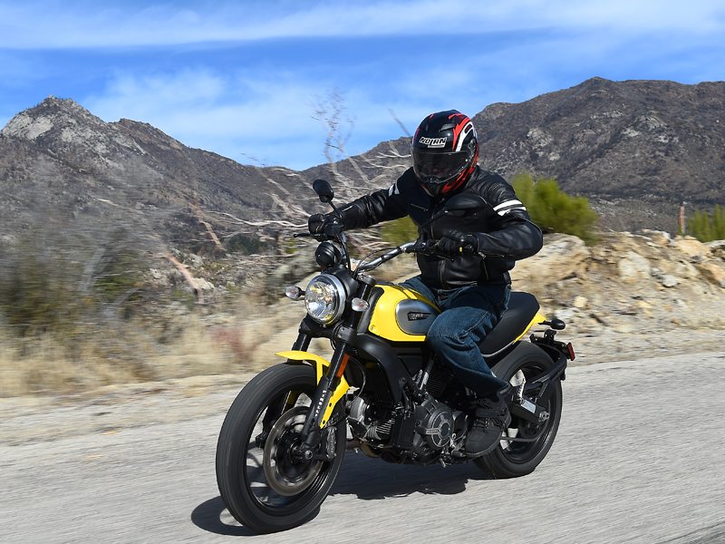 With a low price, a low seat, a tall, wide handlebar and a user-friendly engine, the Scrambler is accessible to all.