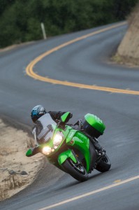 Although low-speed handling requires some muscle, the Concours 14 ABS is stable and predictable at speed.