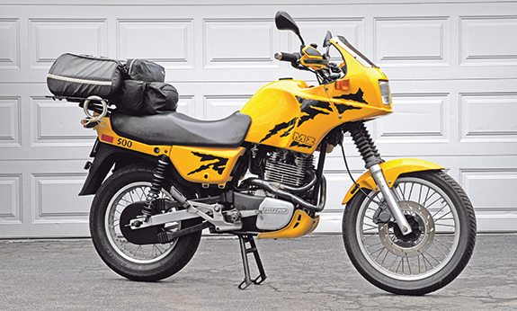 1995 MZ Saxon 500 Country; Owner: Steven Rossi, East Haddam, Connecticut.
