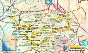 Sierra Pass motorcycle route