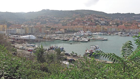 harbor at Porto Santo Stefano