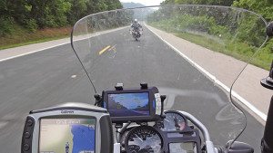 The GPS is purely decorative. Just ride.