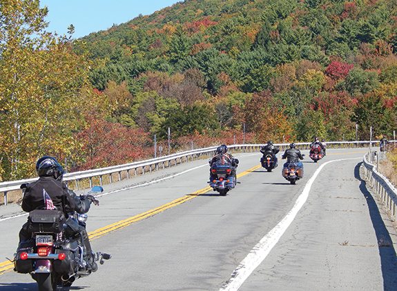 We weren’t the only ones out riding and enjoying the fall splendor.
