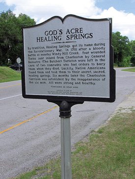 People have been coming to God’s Acre Healing Springs since the Revolutionary War for the springs’ pure water and healthy minerals.