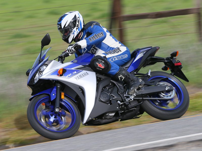 The Yamaha YZF-R3 has a user-friendly engine, comfortable riding position and an affordable price.