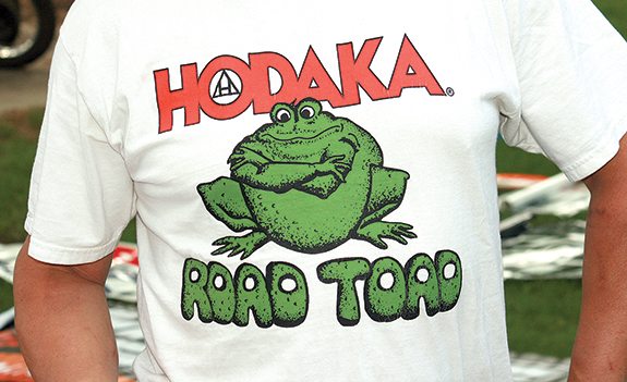 One simply cannot leave Hodaka Days without a memorable classic T-shirt to show their Hodaka pride. 