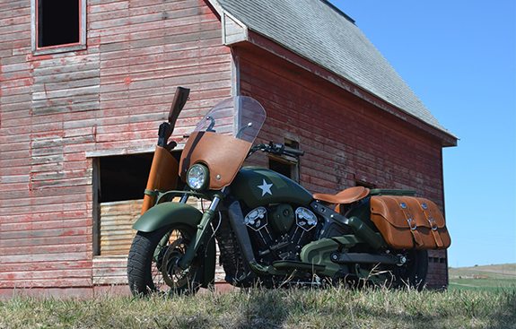 Custom Military Scout by Indian Motorcycle