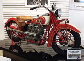 Walt Curro’s 1938 Indian Four.