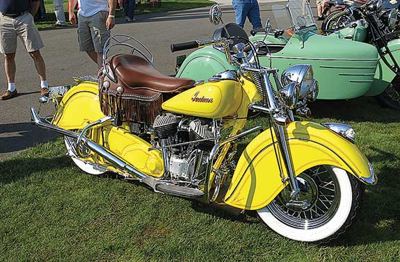 that's a 1948 Indian Chief done up in Sunshine Yellow