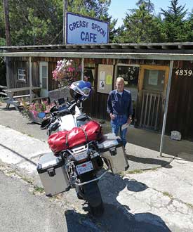 One of my favorite U.S. 101 stops is Greasy Spoon Café, a real down-home diner in Langlois, Oregon; unfortunately it's closed on Mondays.