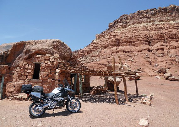 Traditional Native American dwellings, both original and recreated, are abundant along the reservation portions of the ride.