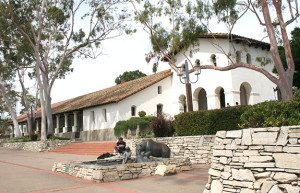 The original Mission San Luis Obispo de Tolosa was built in 1772, fell into ruins during Mexican days, and was resurrected by Franciscans in the late 1800s.