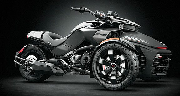 2016 Can-Am Spyder F3-S Special Series in Triple Black