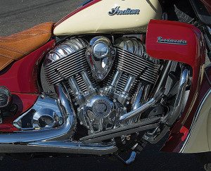 That big, air-cooled V-twin is gorgeous and cranks out the torque, but it’s loud and hot.