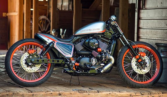 The 2015 U.S. Custom Kings winner was created by Yellowstone Harley-Davidson in Belgrade, Montana.
