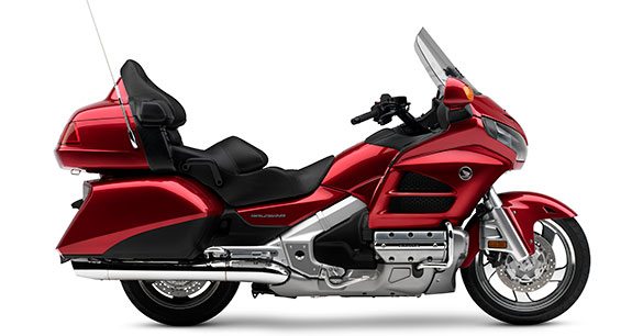 2016 Honda Gold Wing in Candy Red