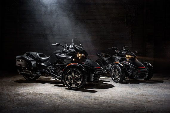 The 2016 Can-Am Spyder F3-S and F3 Limited.